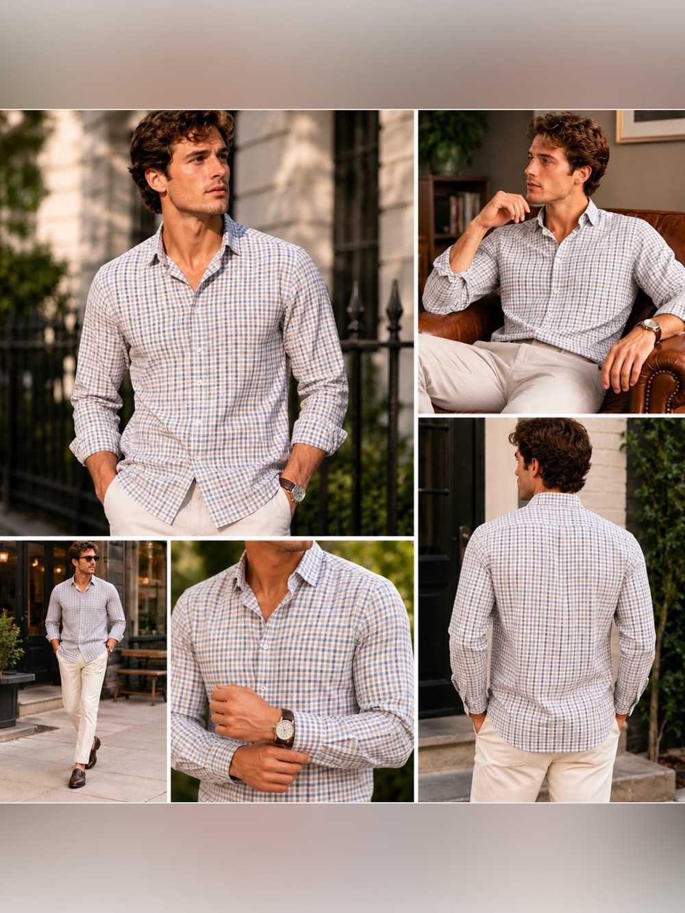 DKNY Slim Fit 17 Neck 32/33